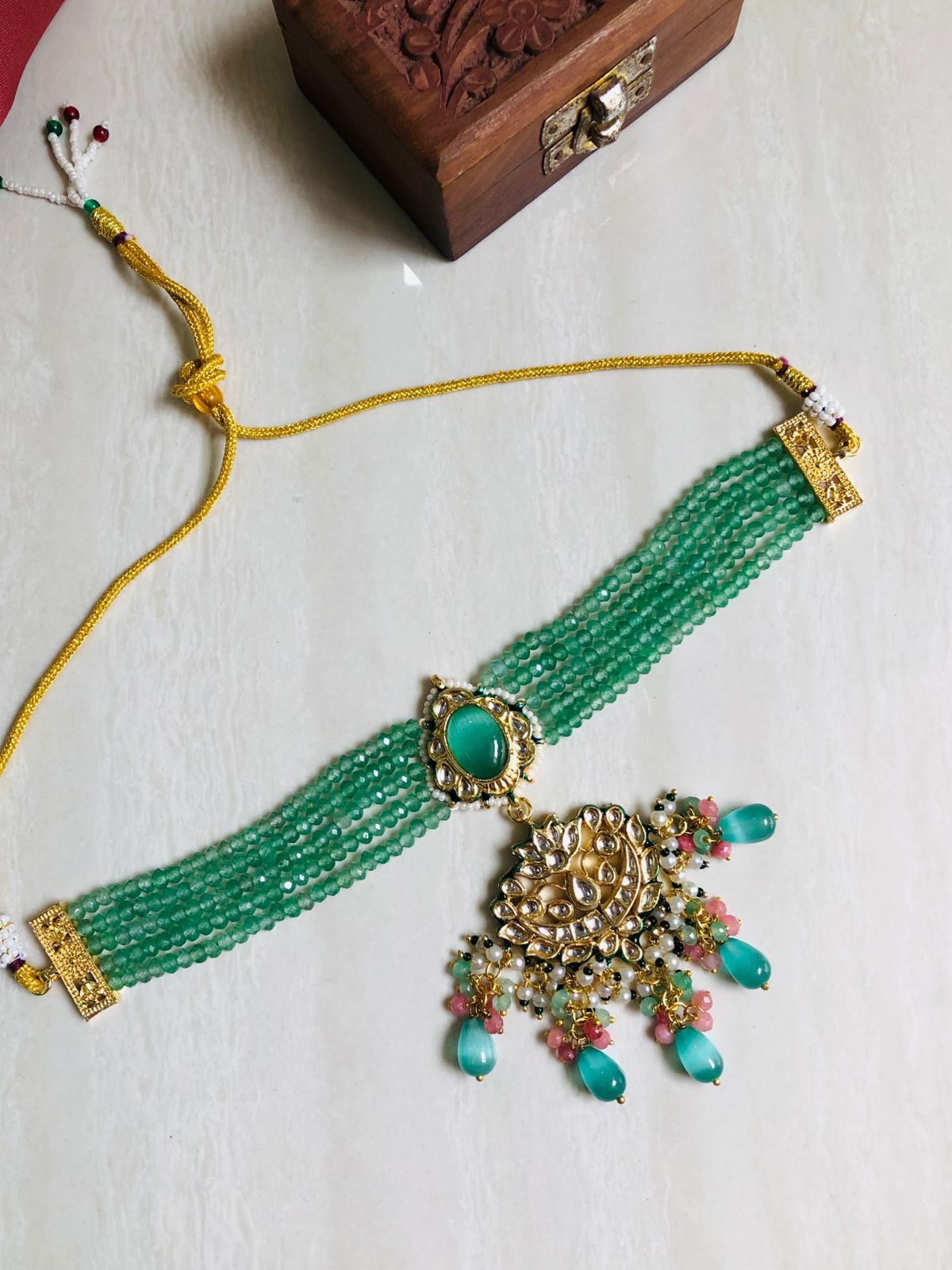 Kundan Elegance Necklace Set