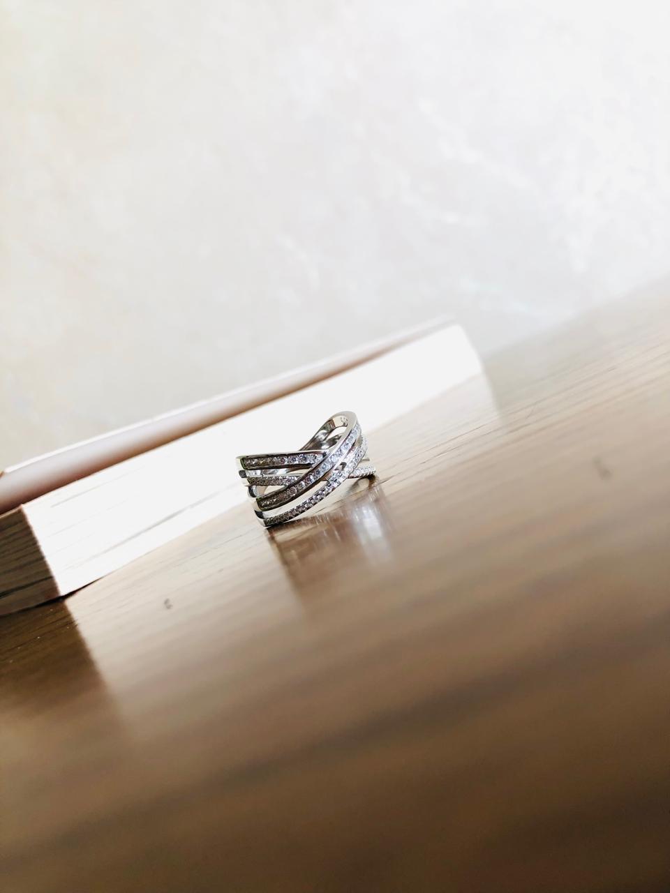 925 Silver Stellar Spark Ring
