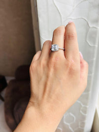 Thumbnail for 925 Silver Square Sleek Ring