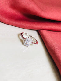 Thumbnail for 925 Silver Rectangular Sleek Ring