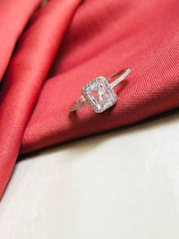 Thumbnail for 925 Silver Rectangular Sleek Ring