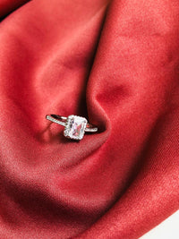 Thumbnail for 925 Silver Rectangular Sleek Ring