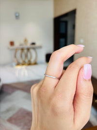 Thumbnail for 925 Silver Minimal Band Ring
