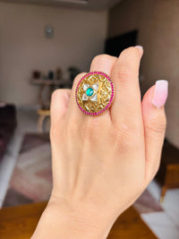 Thumbnail for Aurum Bloom Ring