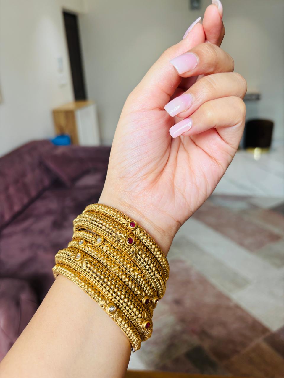 Golden Halo Bangle