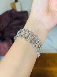 Thumbnail for Crystal Grace Bangle