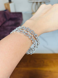 Thumbnail for Crystal Grace Bangle