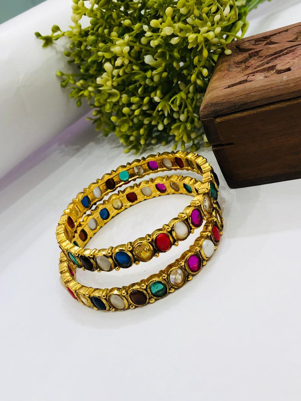 Mix Stone Bangle
