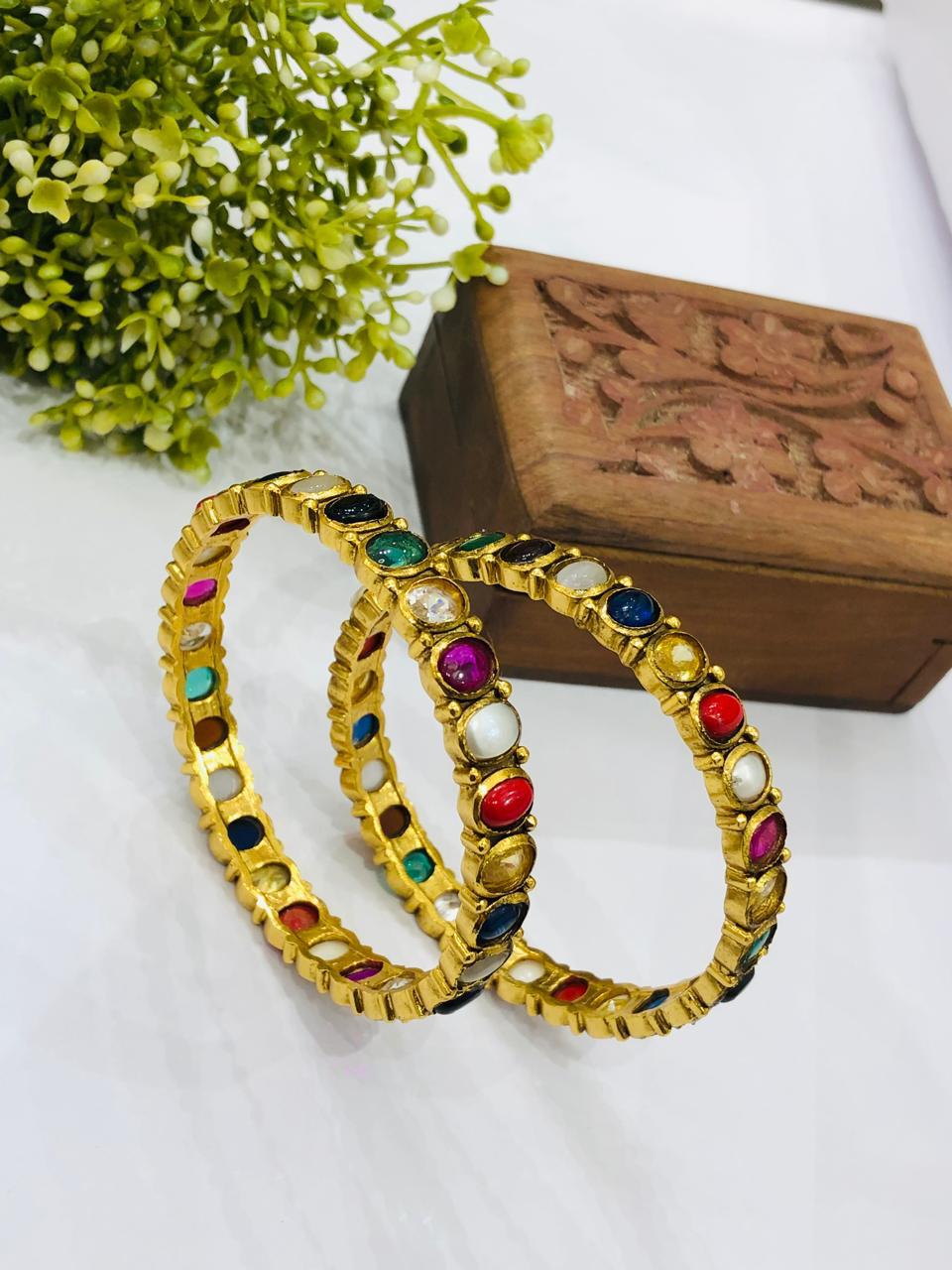 Mix Stone Bangle