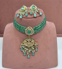 Thumbnail for Kundan Elegance Necklace Set
