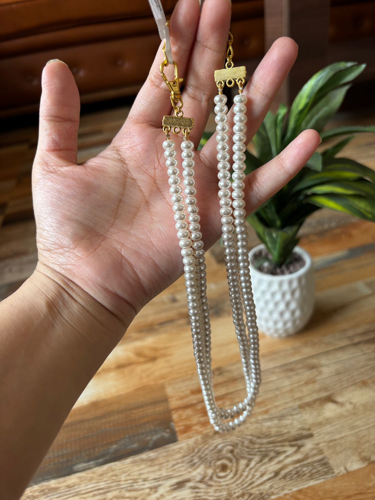 Moonlit Pearl Necklace
