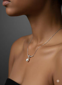 Thumbnail for 925 Silver Pearl Sleek Chain