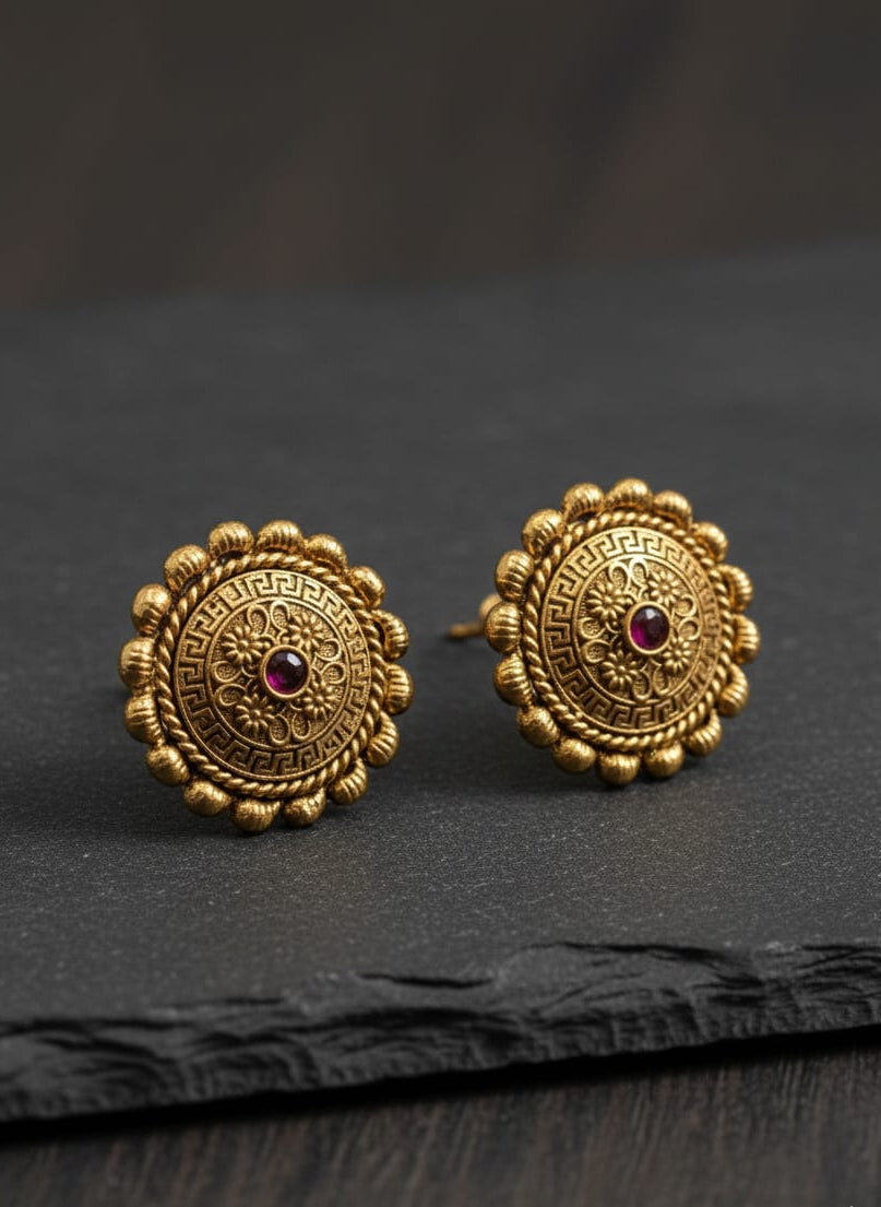 Amber Glow Earrings