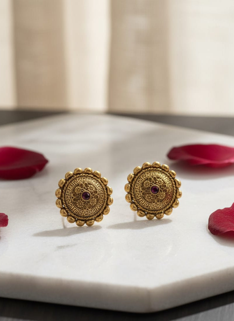 Amber Glow Earrings