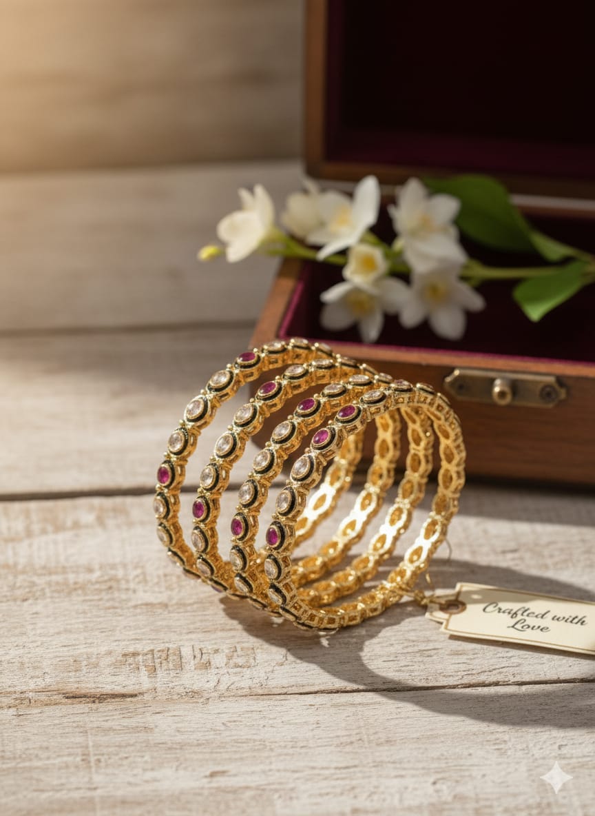 Royal Bloom Bangles
