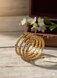 Thumbnail for Royal Bloom Bangles