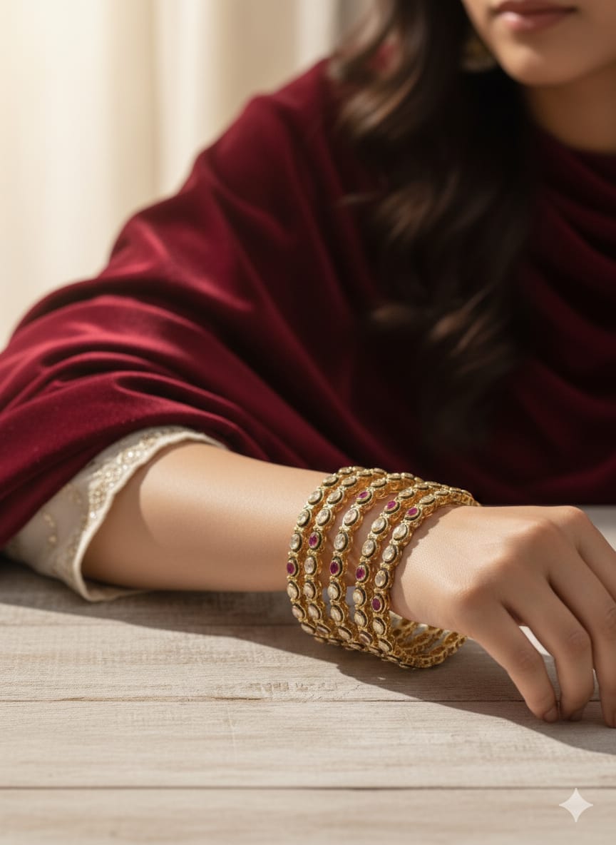 Royal Bloom Bangles