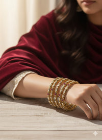 Thumbnail for Royal Bloom Bangles