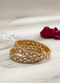 Thumbnail for Golden Gleam Bangles