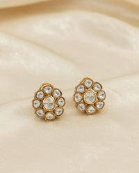 Thumbnail for Drop Polki Earrings