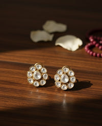 Thumbnail for Drop Polki Earrings