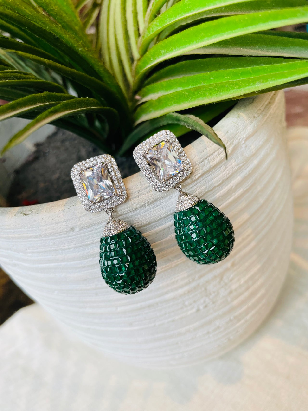 Swaroski Drop Earrings