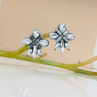 Thumbnail for Crystal Stone Stud Earrings