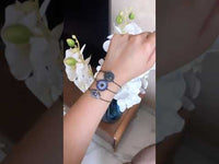 Big Round Evil Eye Diamond Bracelet Zayn Luxury Jewellery