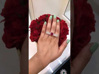 Baguette Ruby Ring Zayn Luxury Jewellery