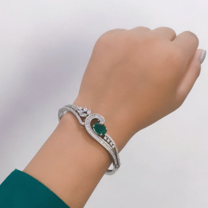 Emerald Diamond Bracelet Zayn Luxury Jewellery