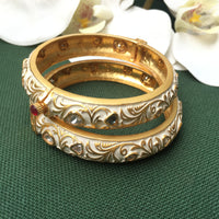 Thumbnail for Polki Bangles Zayn Luxury Jewellery