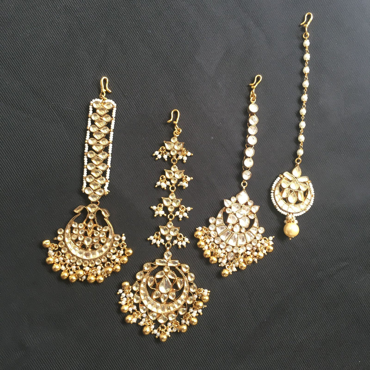 Kundan Maang Tika Zayn Luxury Jewellery