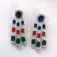 Thumbnail for Multi Dangler Earrings Zayn Luxury Jewellery