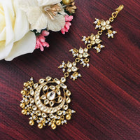 Thumbnail for Kundan Maang Tika Zayn Luxury Jewellery