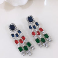 Thumbnail for Multi Dangler Earrings Zayn Luxury Jewellery