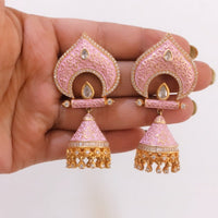 Thumbnail for Meenakari Jhumki Earrings Zayn Luxury Jewellery