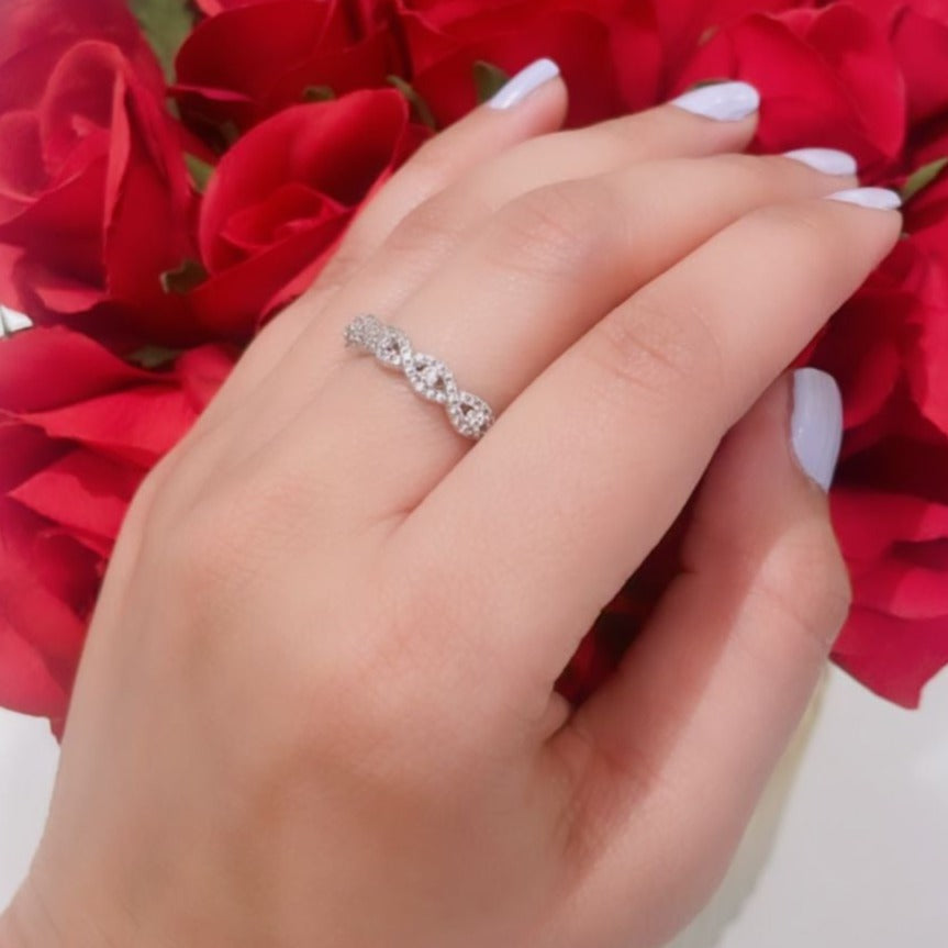 Diamond Band Ring Zayn Luxury Jewellery