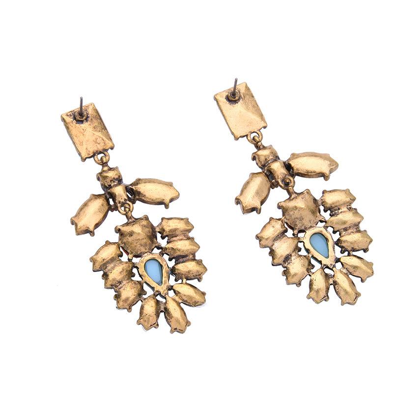 Multi Colour Stone Earrings Zayn Luxury Jewellery