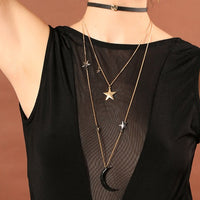 Thumbnail for Moon Star Chain Zayn Luxury Jewellery