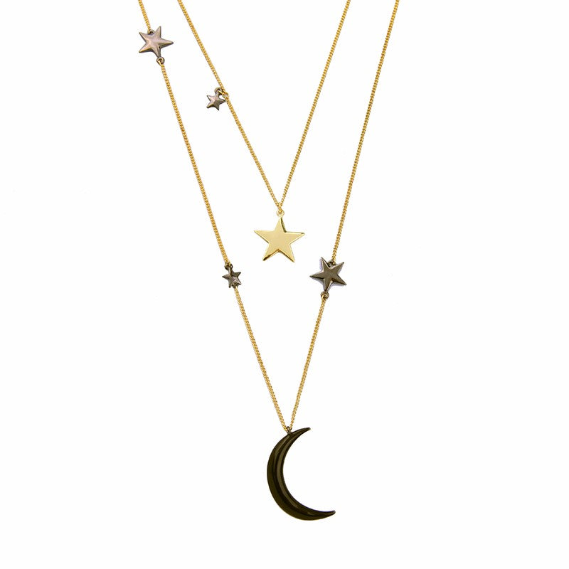 Moon Star Chain Zayn Luxury Jewellery