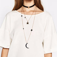 Thumbnail for Moon Star Chain Zayn Luxury Jewellery