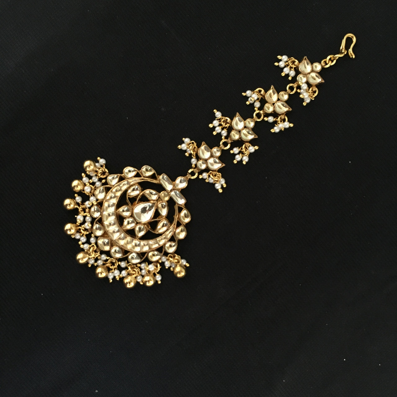 Kundan Maang Tika Zayn Luxury Jewellery