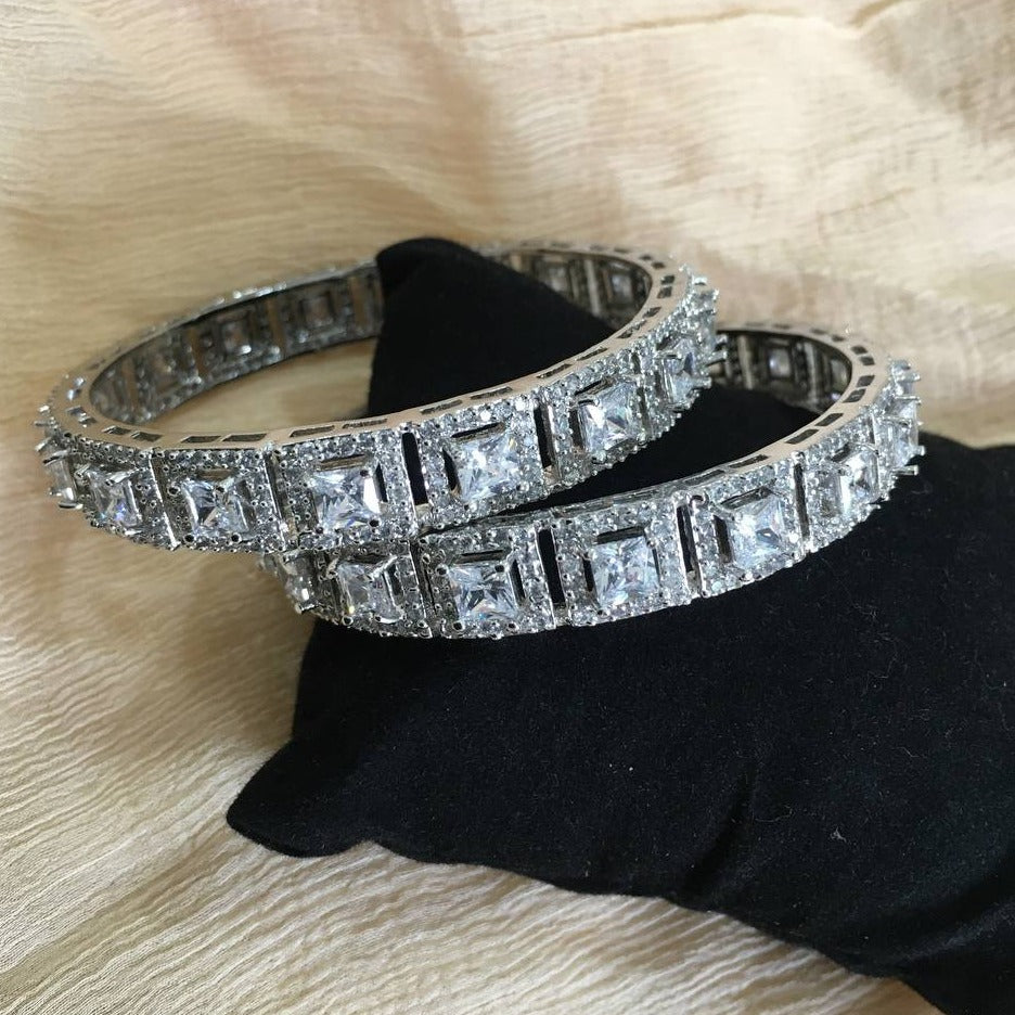 Princess Cut Bangles Zayn Luxury Jewellery