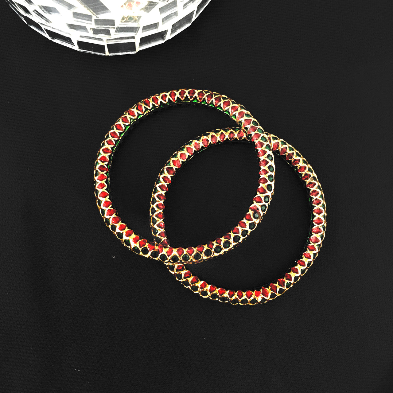 Emerald Bangles Zayn Luxury Jewellery