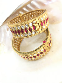 Thumbnail for Kundan Bangles Zayn Luxury Jewellery