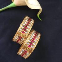 Thumbnail for Kundan Bangles Zayn Luxury Jewellery