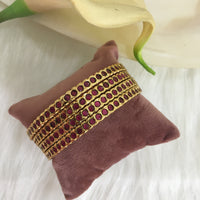 Thumbnail for Gold Ruby Bangles Zayn Luxury Jewellery