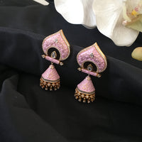 Thumbnail for Meenakari Jhumki Earrings Zayn Luxury Jewellery
