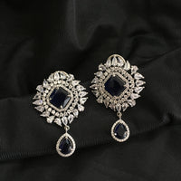 Thumbnail for Blue Sapphire Drop Earrings Zayn Luxury Jewellery