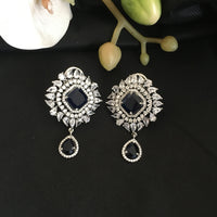Thumbnail for Blue Sapphire Drop Earrings